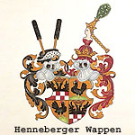 Henneberger Wappen Schleusingen